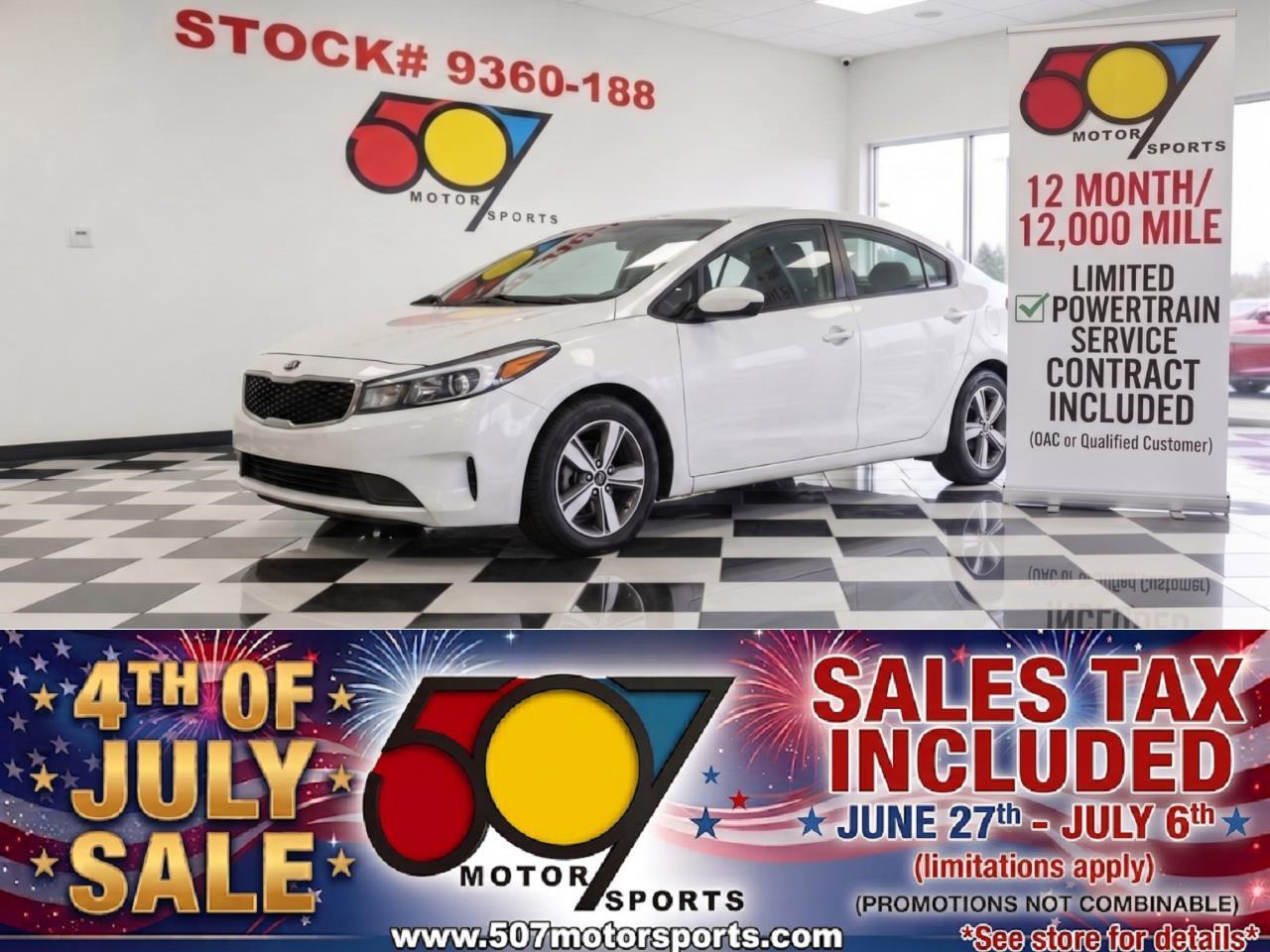2018 Kia Forte LX 6M