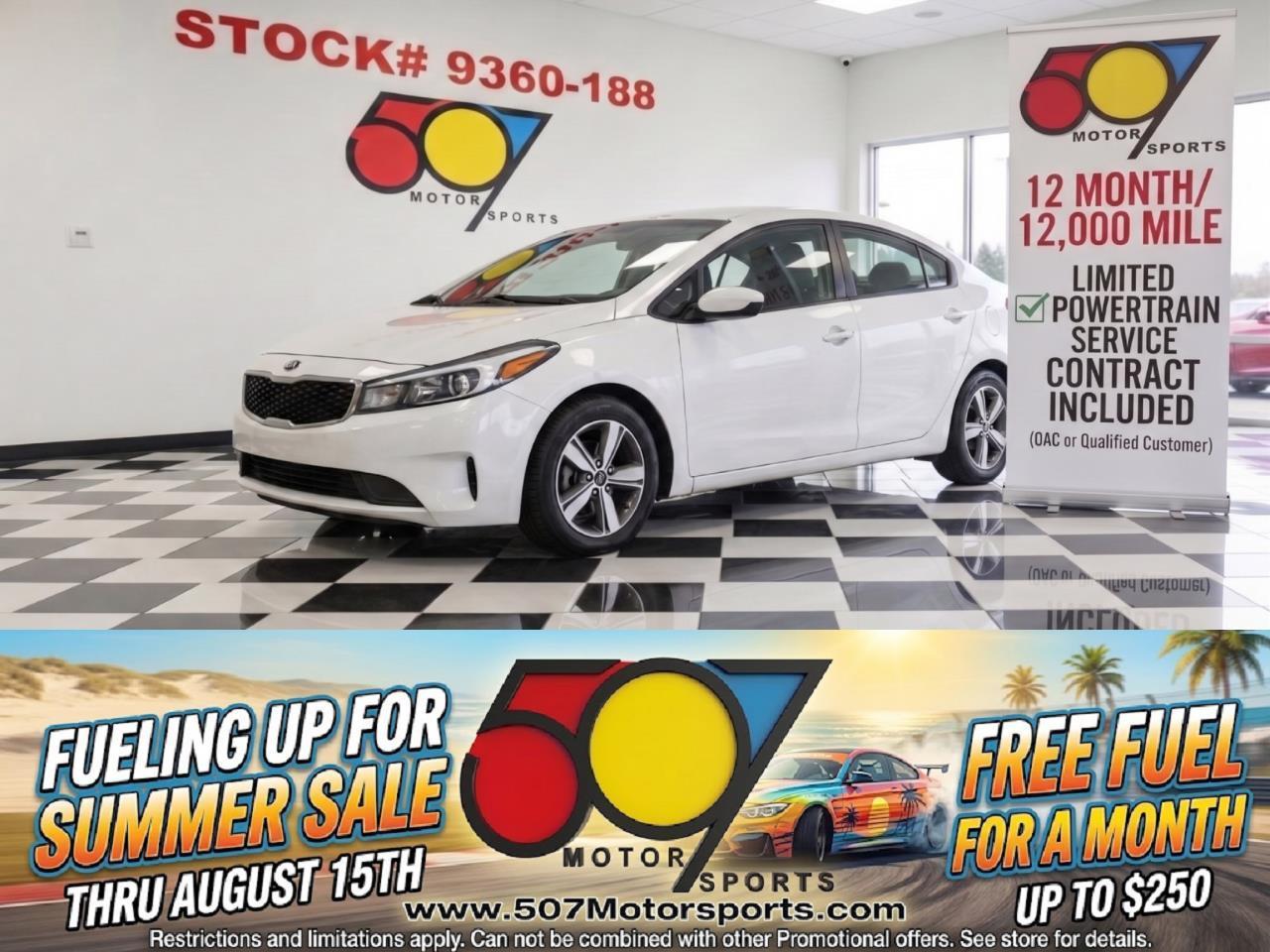 2018 Kia Forte LX 6M
