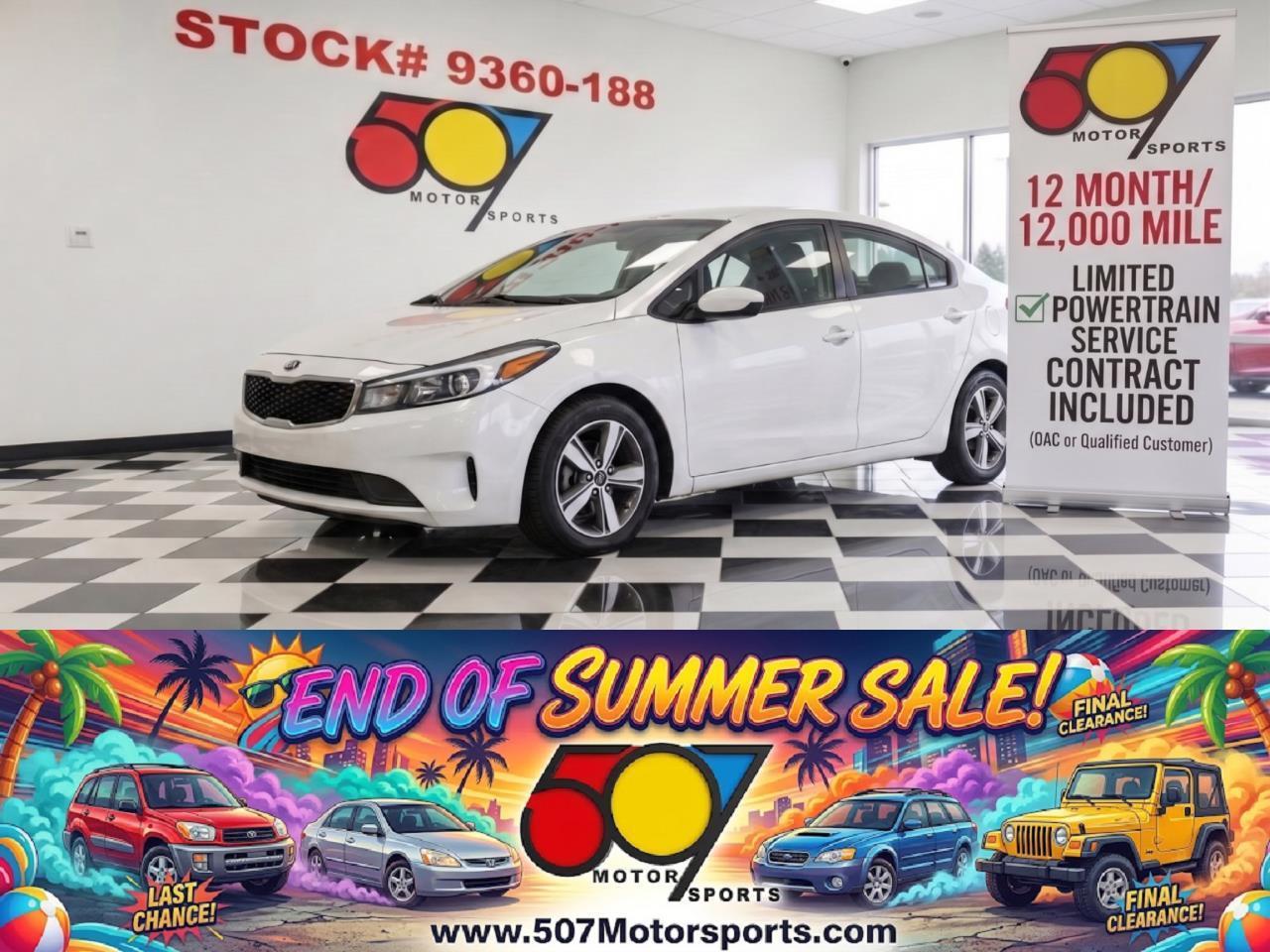 2018 Kia Forte LX 6M