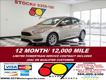 2016 Ford Focus SE Hatch