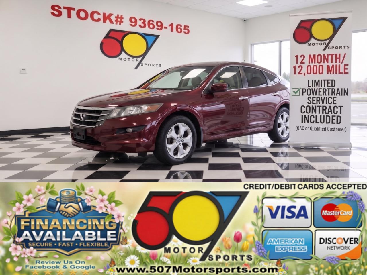 2012 Honda Crosstour EX-L V-6 4WD w/ Navigation