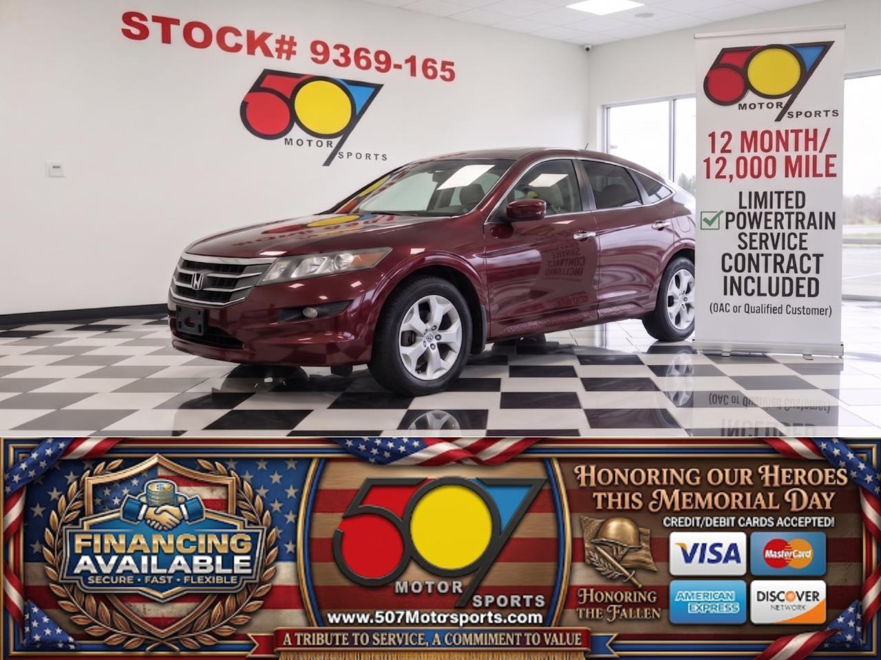 2012 Honda Crosstour EX-L V-6 4WD w/ Navigation