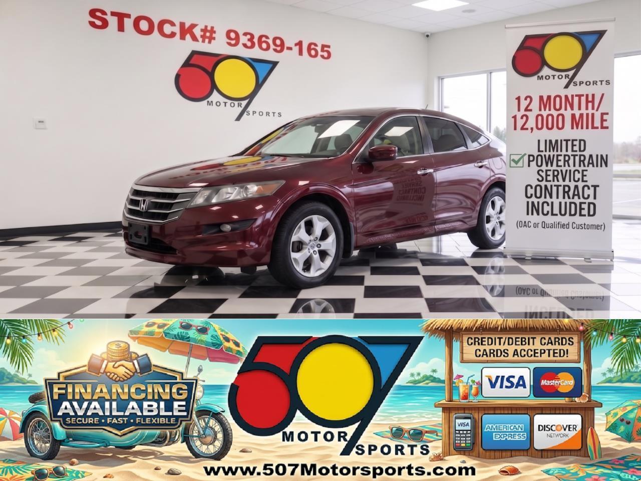 2012 Honda Crosstour EX-L V-6 4WD w/ Navigation