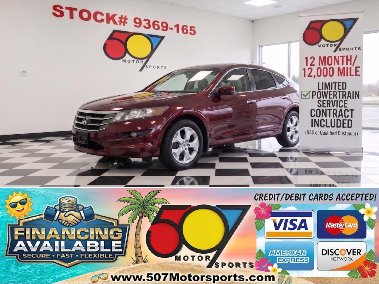 2012 Honda Crosstour EX-L V-6 4WD w/ Navigation