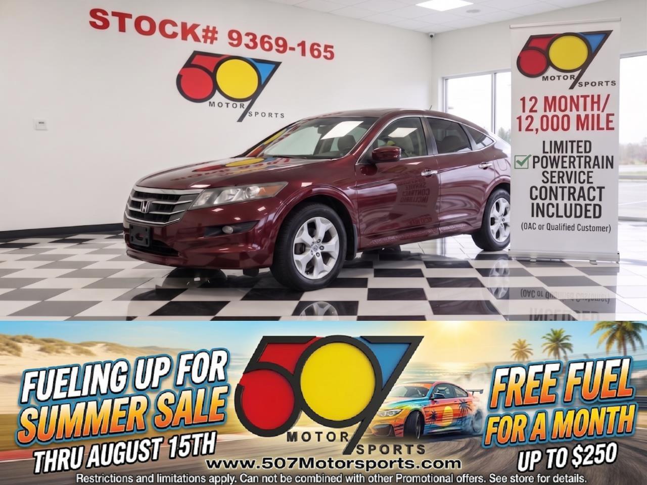 2012 Honda Crosstour EX-L V-6 4WD w/ Navigation