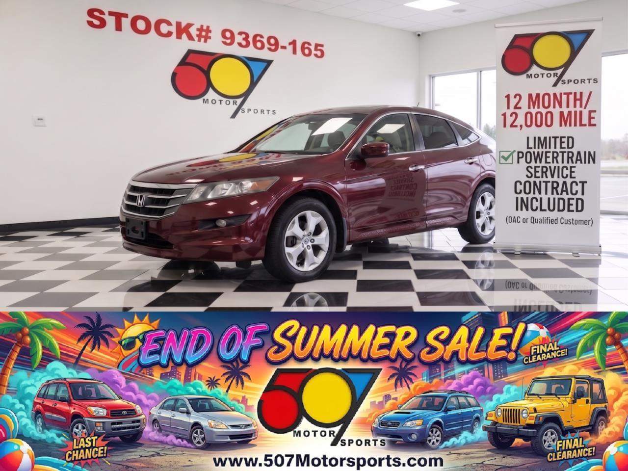 2012 Honda Crosstour EX-L V-6 4WD w/ Navigation