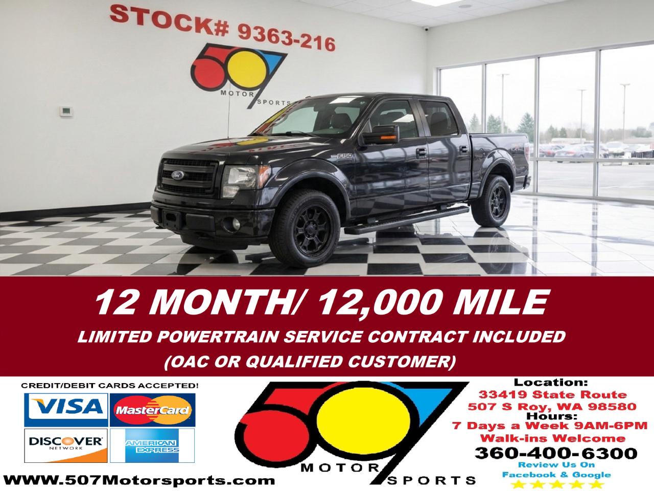 2013 Ford F-150 FX2 SuperCrew 2WD