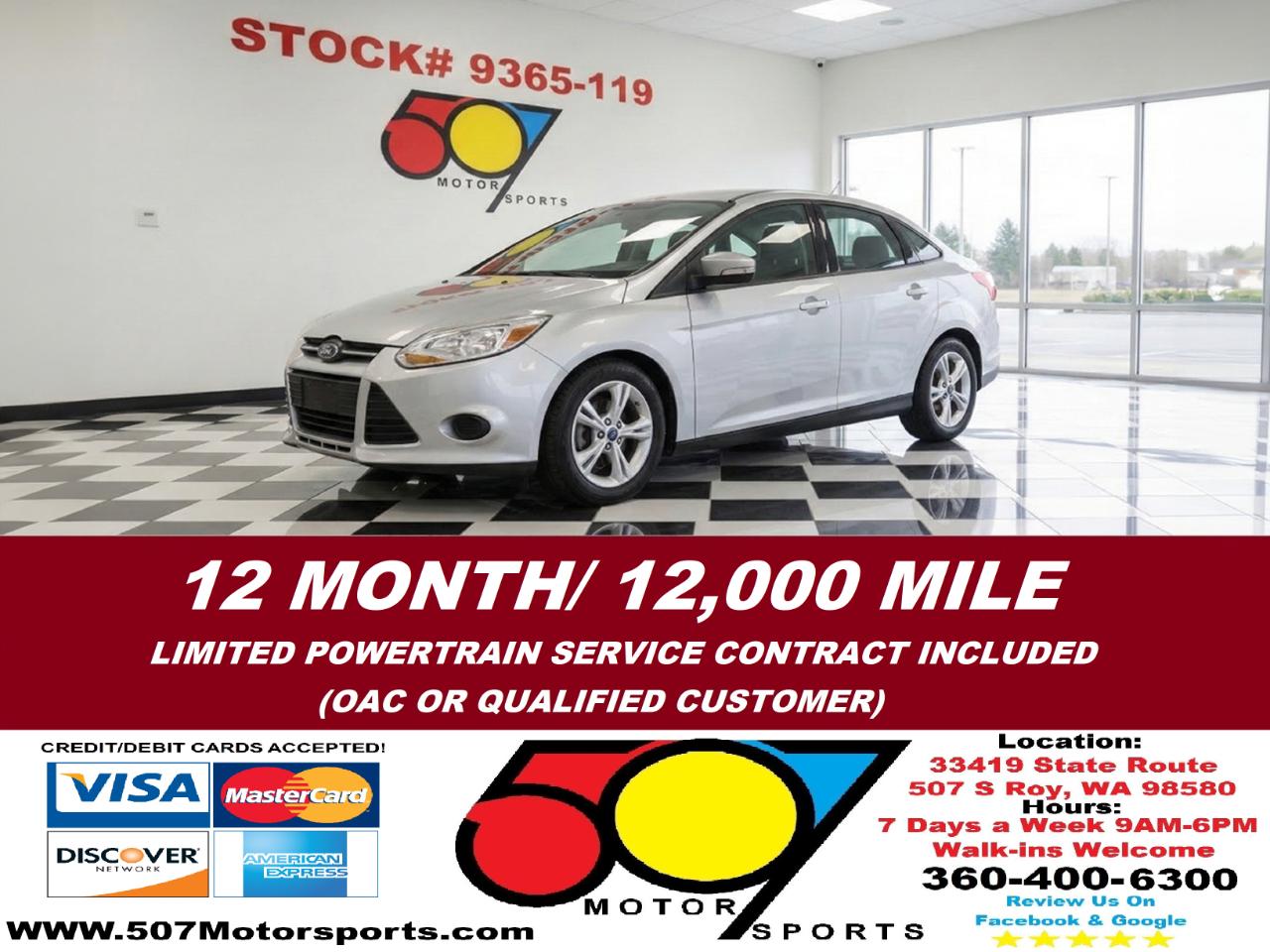 2013 Ford Focus SE Sedan