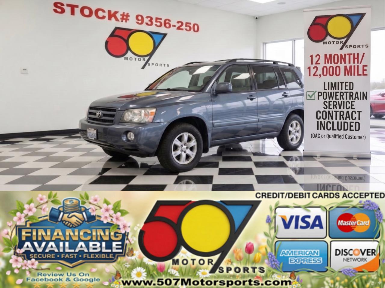 2003 Toyota Highlander V6 4WD