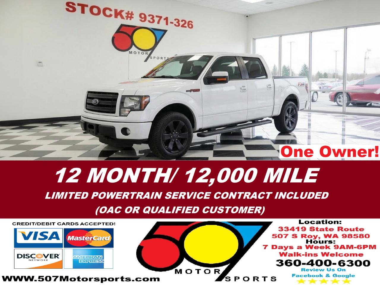 2014 Ford F-150 FX4 SuperCrew 4WD