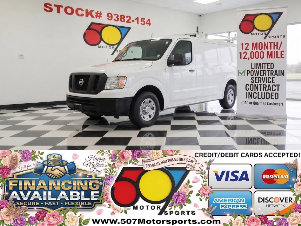2016 Nissan NV Cargo 2500 HD S