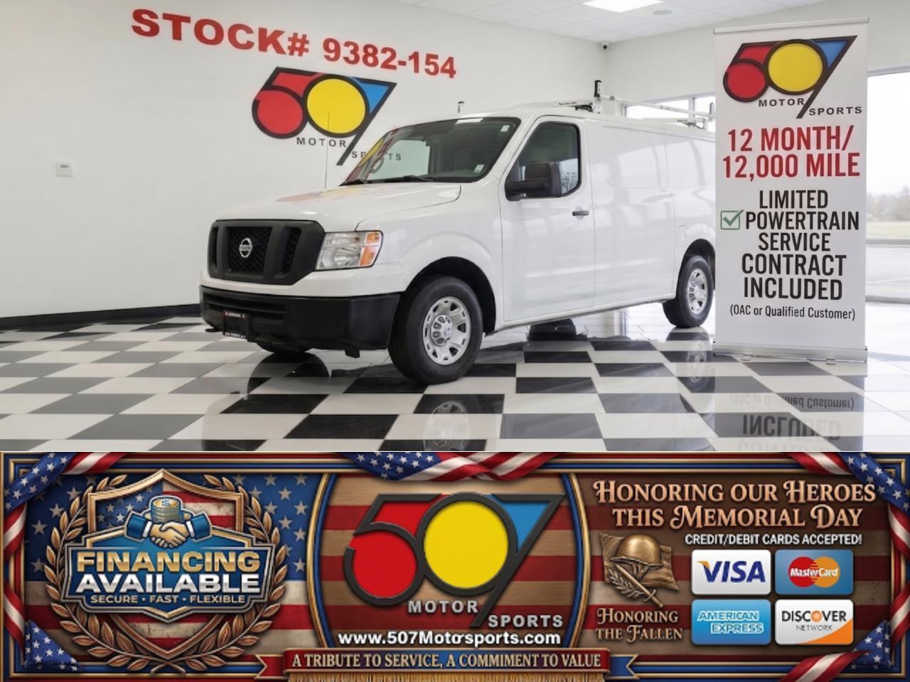 2016 Nissan NV Cargo 2500 HD S