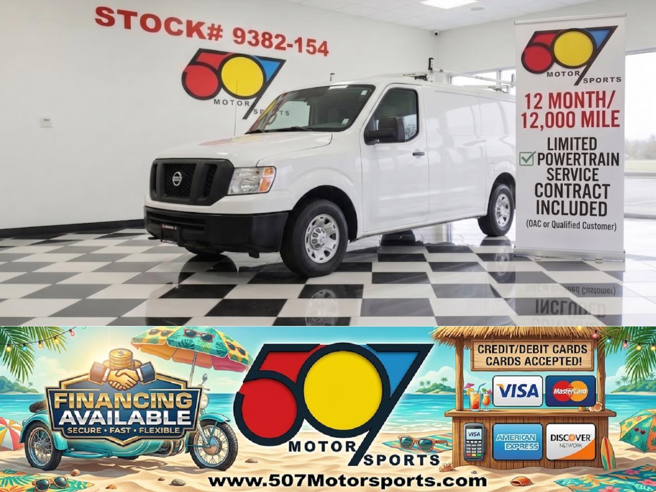 2016 Nissan NV Cargo 2500 HD S