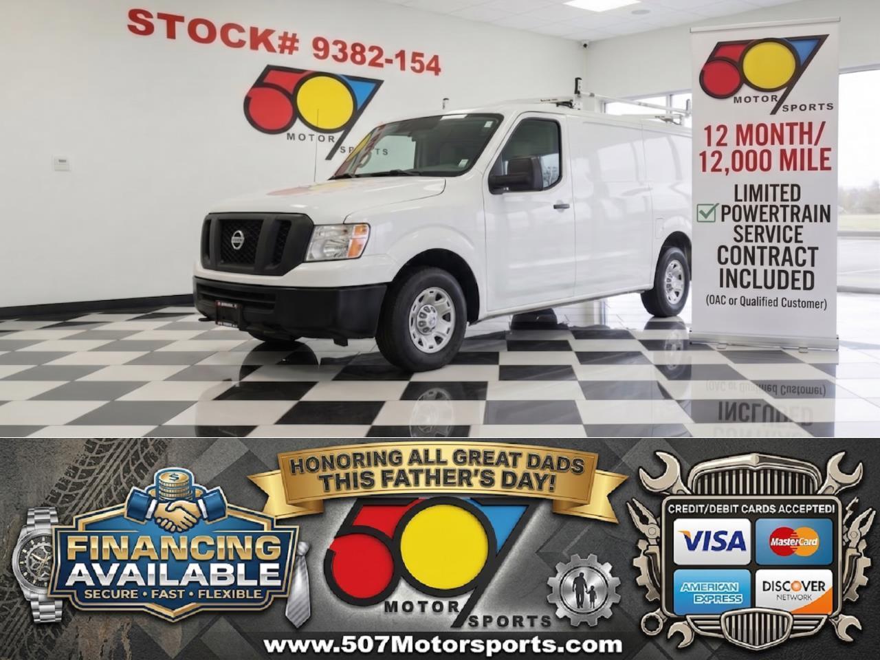 2016 Nissan NV Cargo 2500 HD S