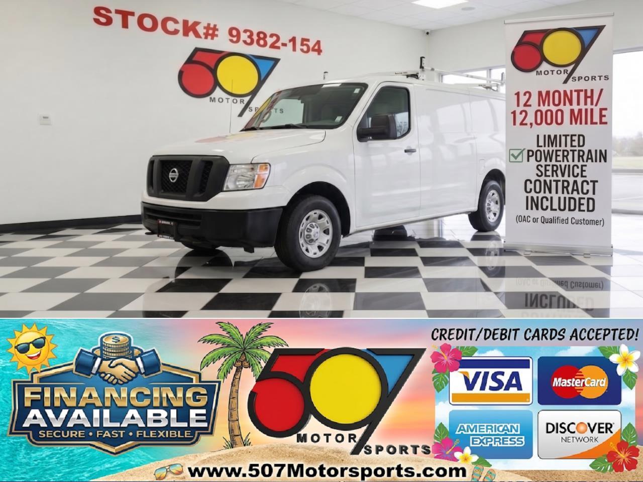 2016 Nissan NV Cargo 2500 HD S