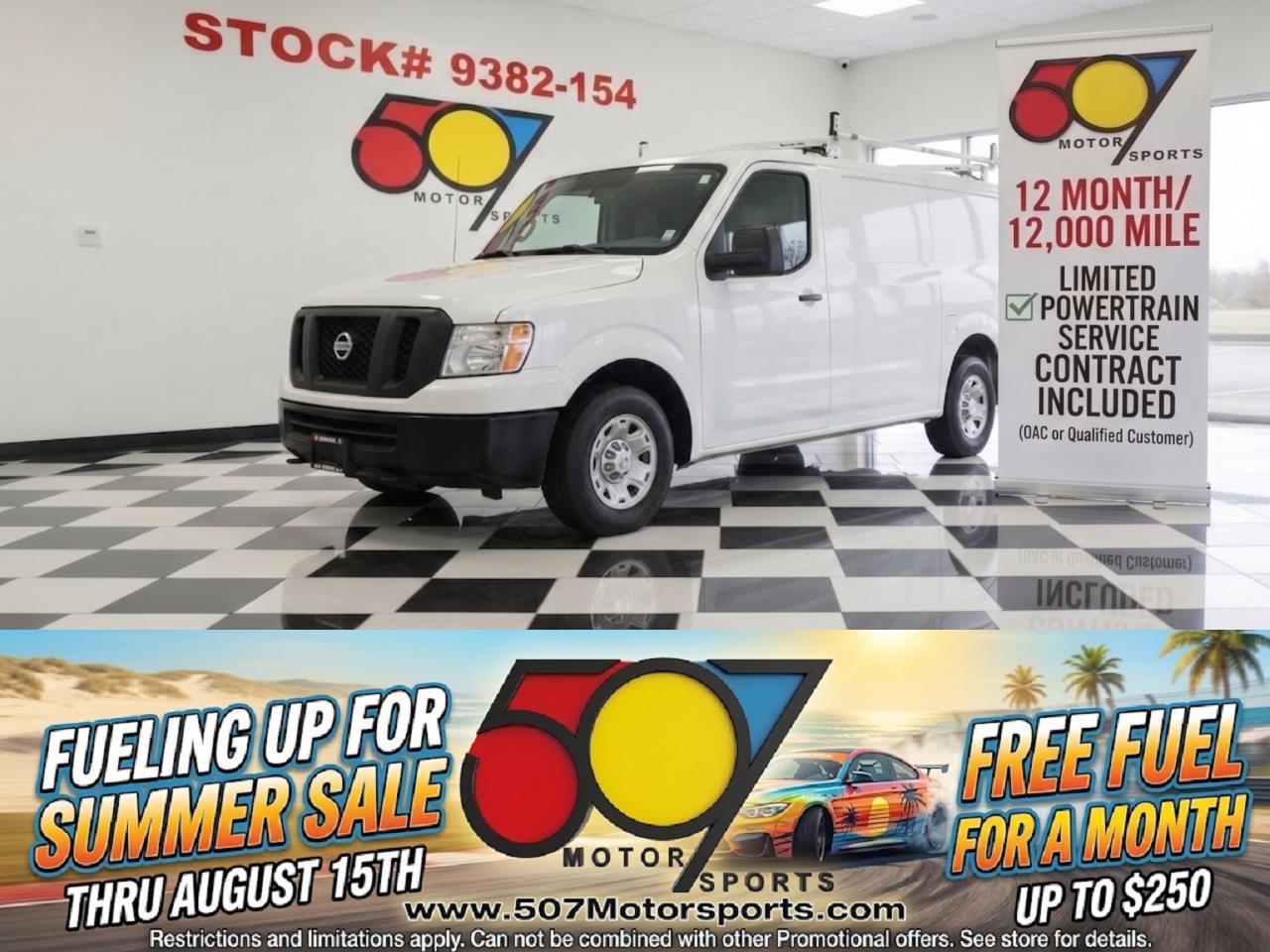 2016 Nissan NV Cargo 2500 HD S