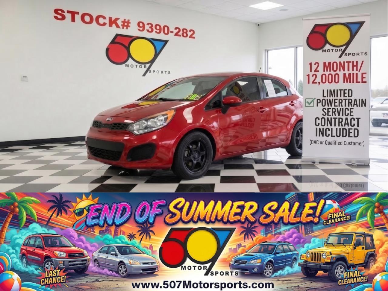  2012 Kia Rio5 LX   