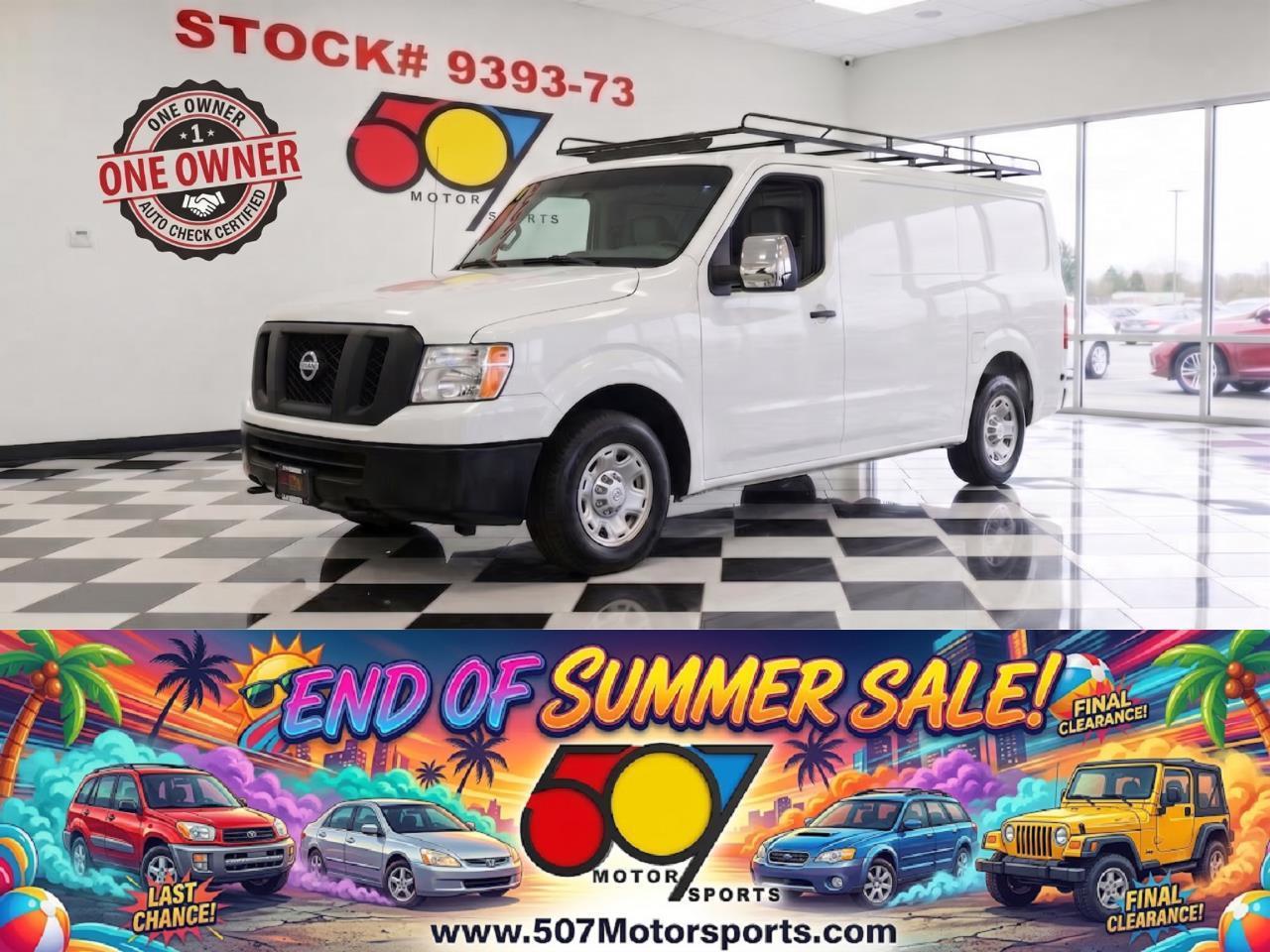 2016 Nissan NV Cargo 2500 HD S