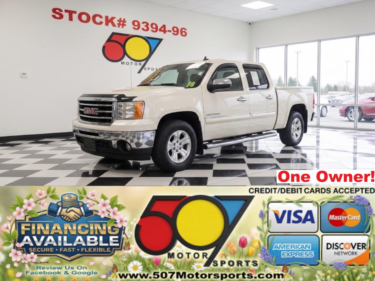 2013 GMC Sierra 1500 SLT Crew Cab 4WD