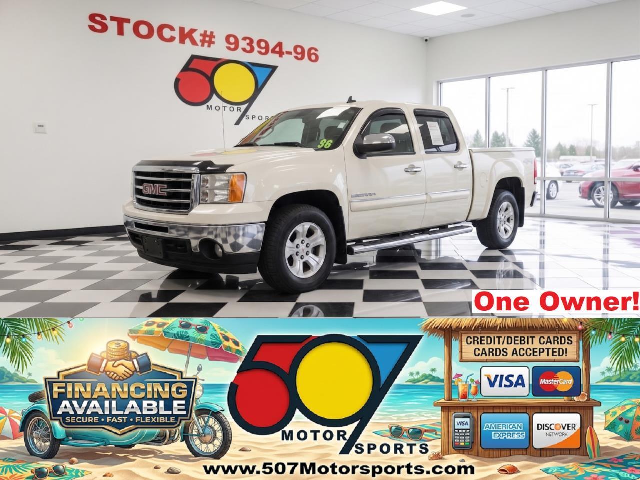 2013 GMC Sierra 1500 SLT Crew Cab 4WD