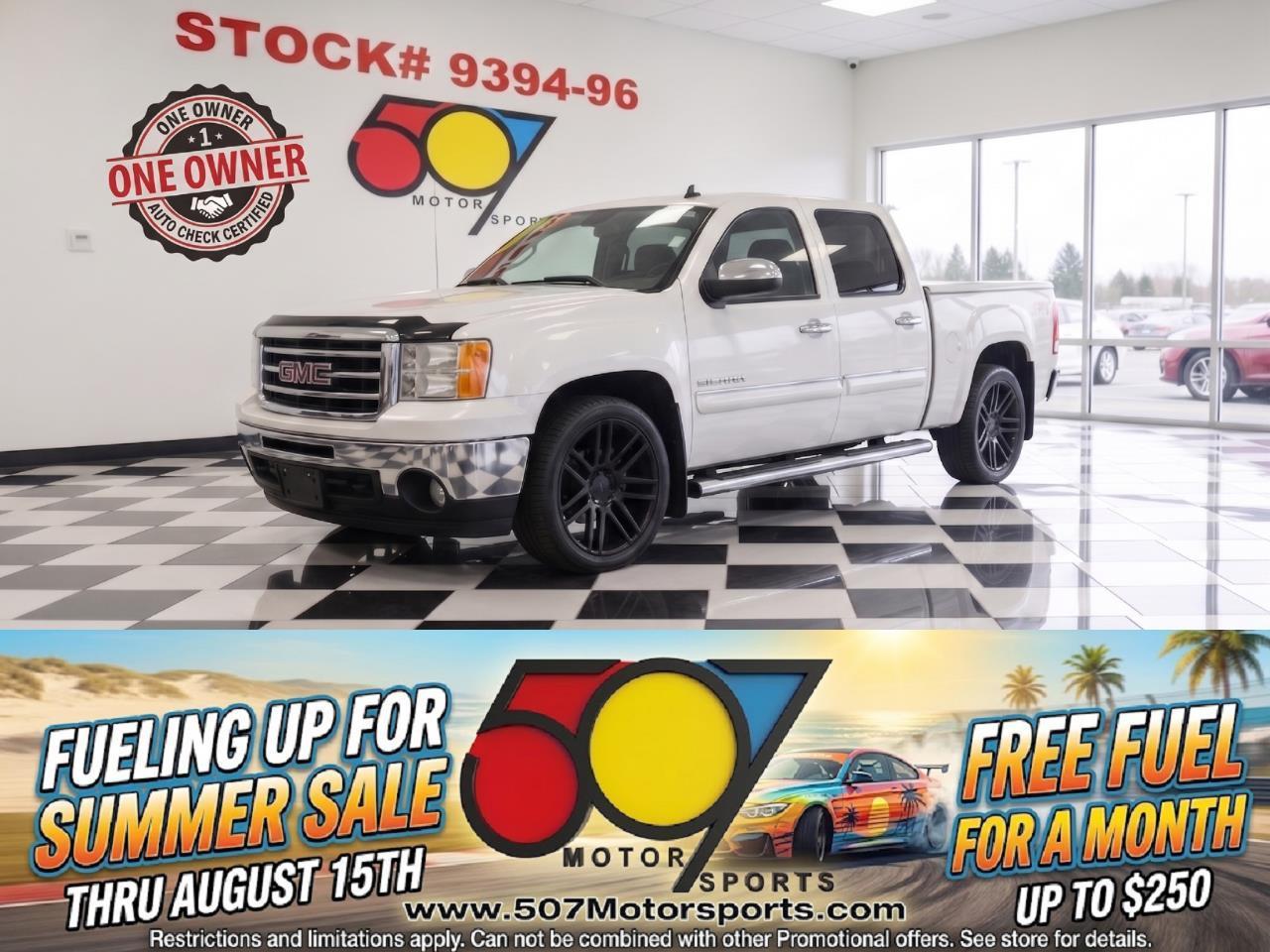2013 GMC Sierra 1500 SLT Crew Cab 4WD