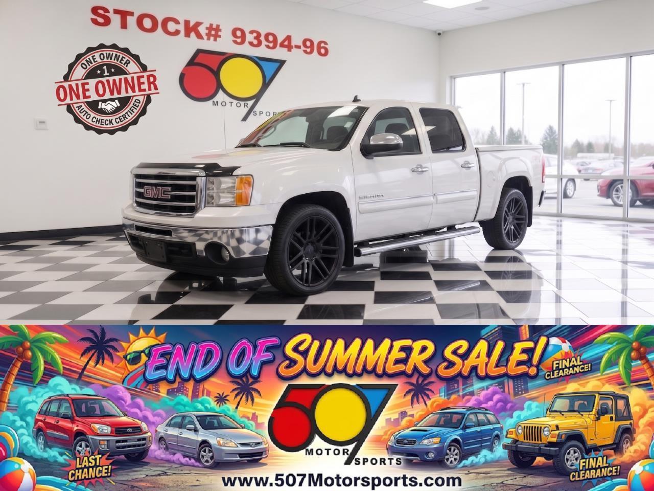 2013 GMC Sierra 1500 SLT Crew Cab 4WD