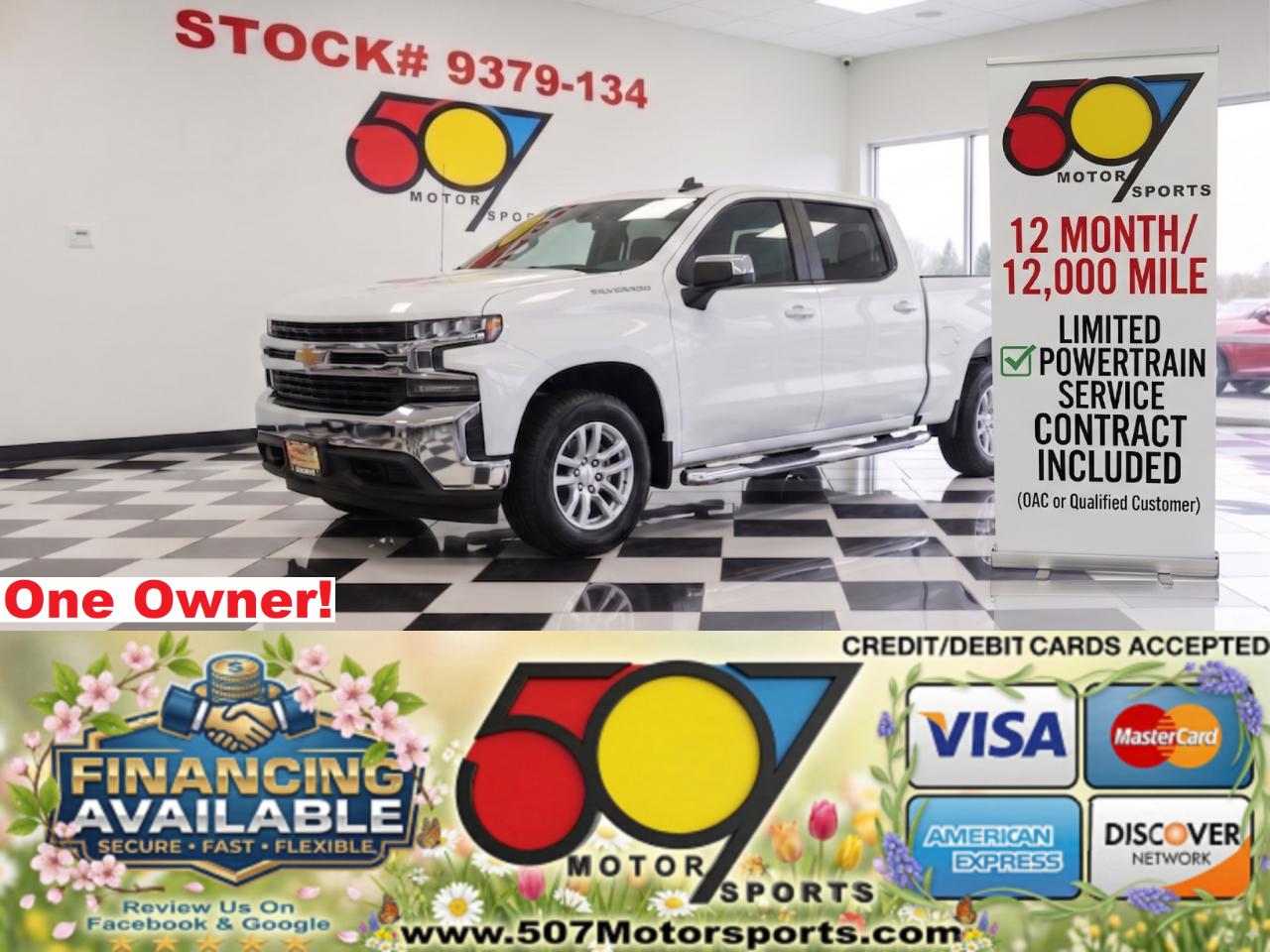 2019 Chevrolet Silverado 1500 LT Crew Cab 4WD