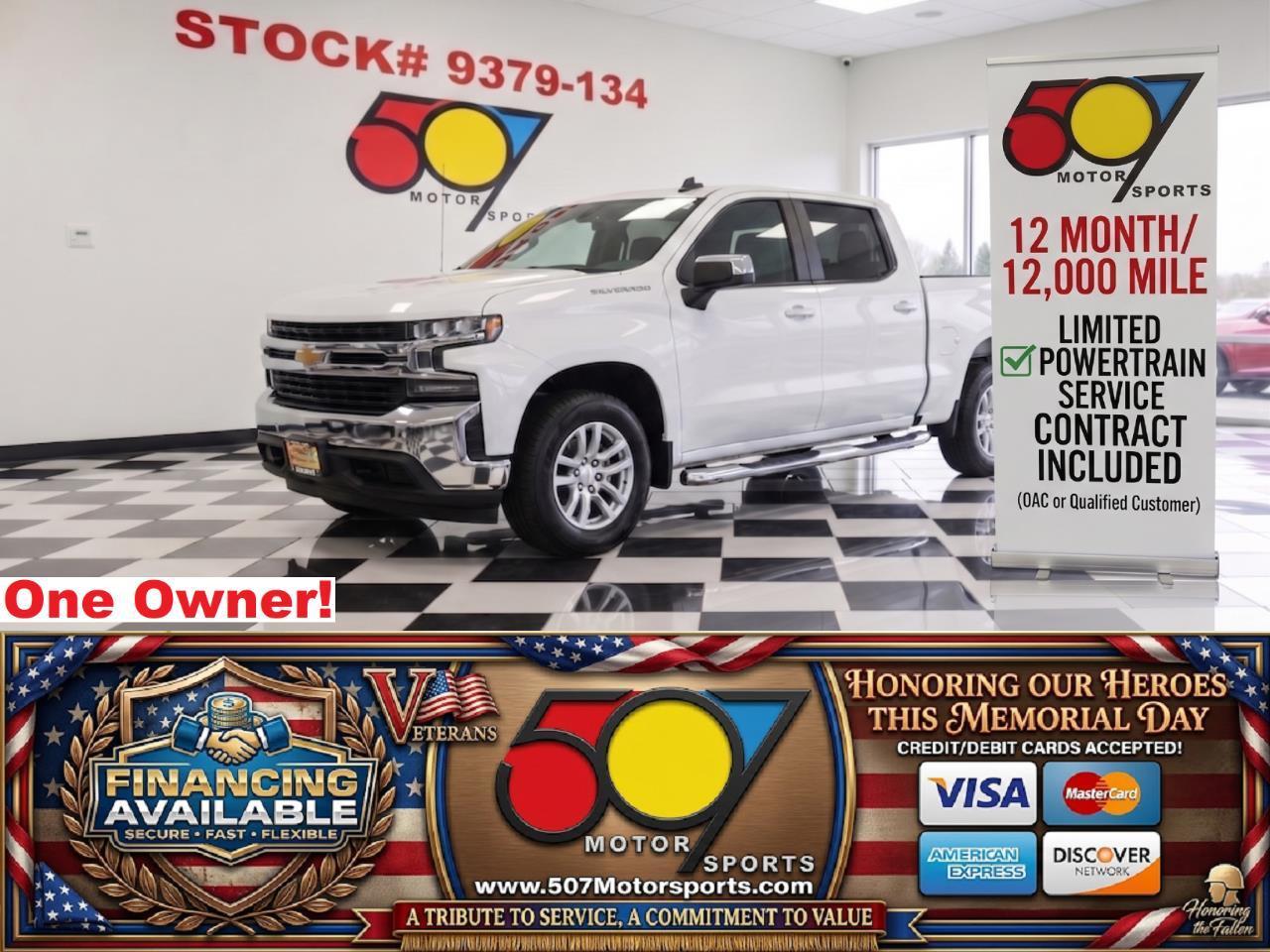 2019 Chevrolet Silverado 1500 LT Crew Cab 4WD