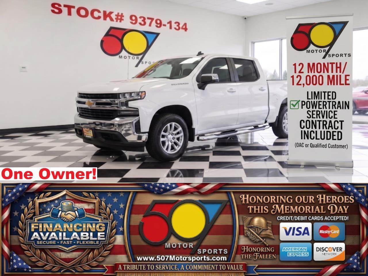 2019 Chevrolet Silverado 1500 LT Crew Cab 4WD