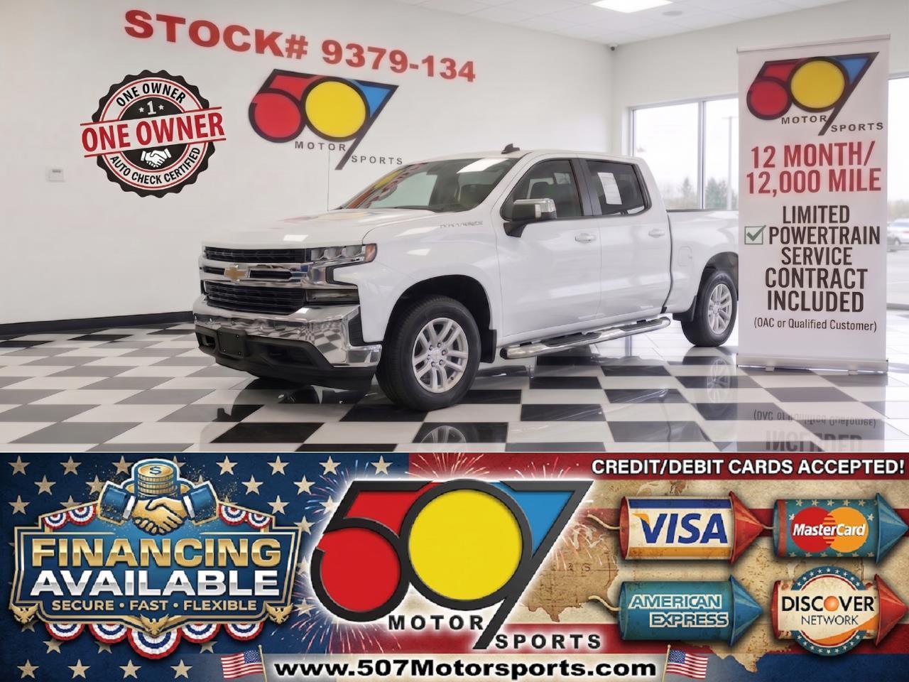 2019 Chevrolet Silverado 1500 LT Crew Cab 4WD