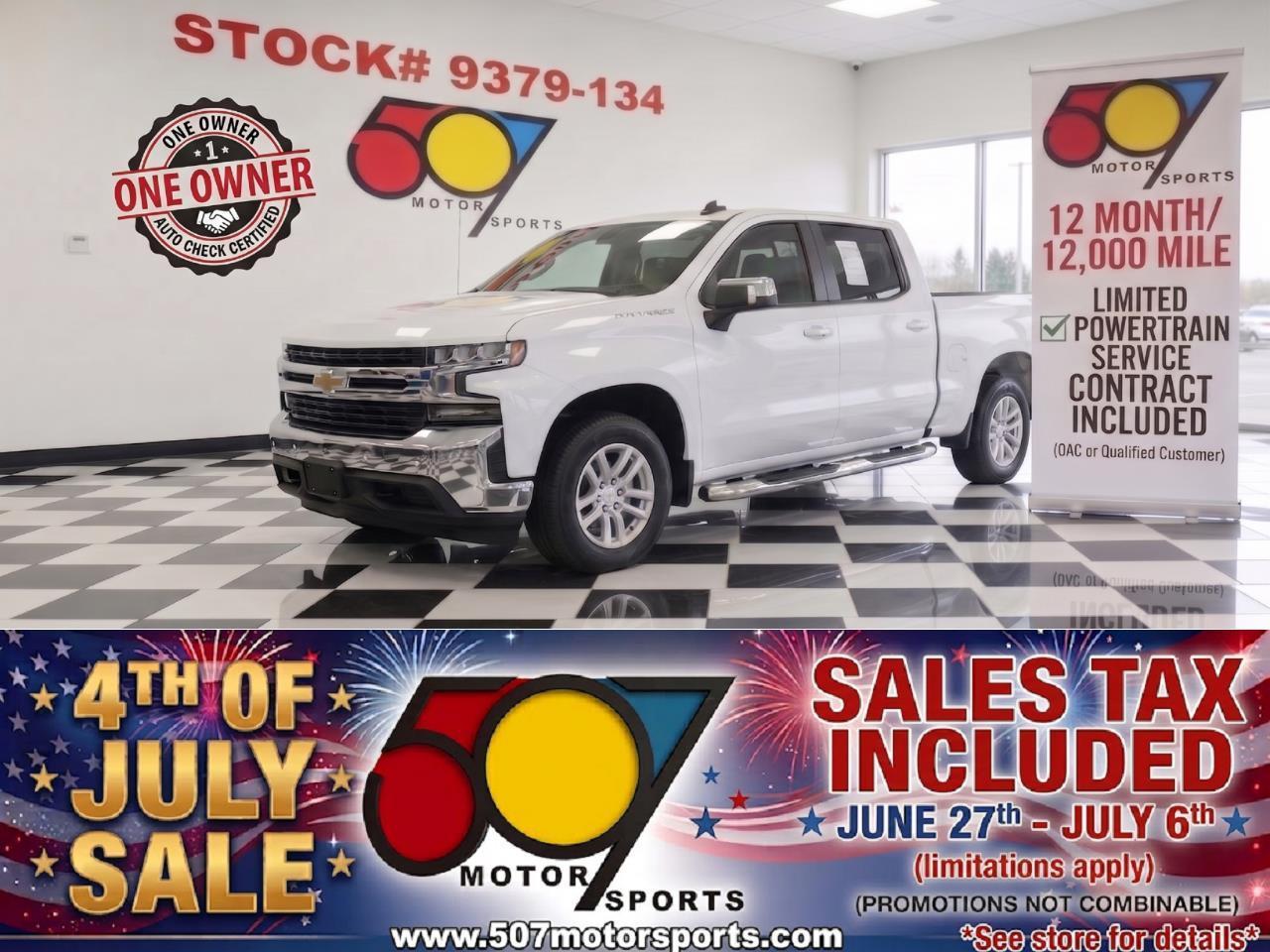 2019 Chevrolet Silverado 1500 LT Crew Cab 4WD