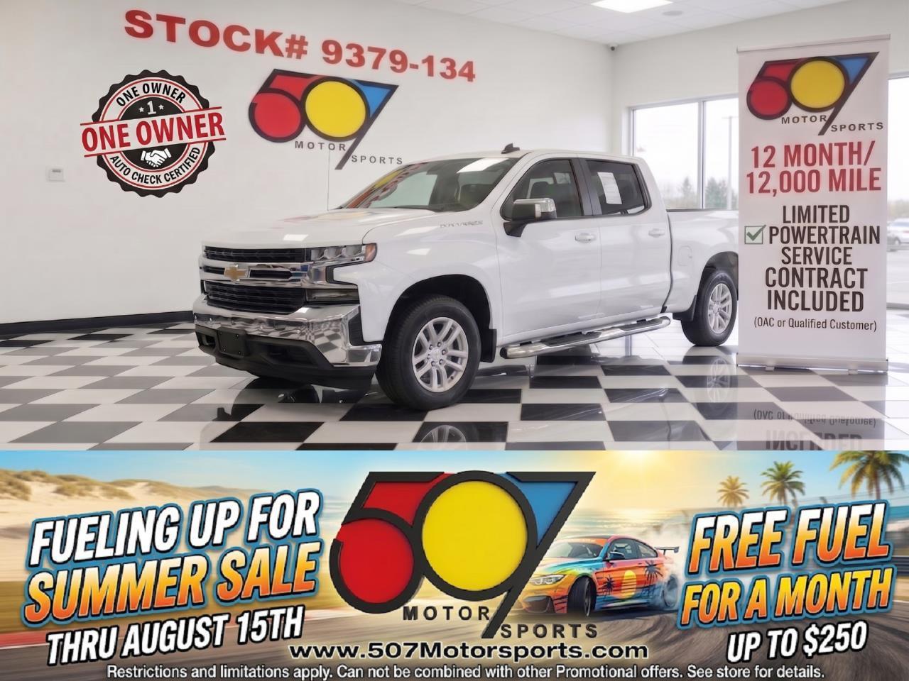 2019 Chevrolet Silverado 1500 LT Crew Cab 4WD