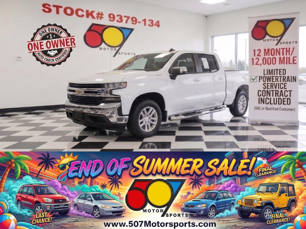 2019 Chevrolet Silverado 1500 LT Crew Cab 4WD