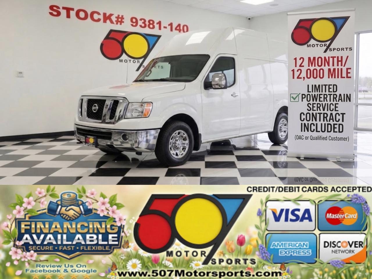 2014 Nissan NV Cargo SV