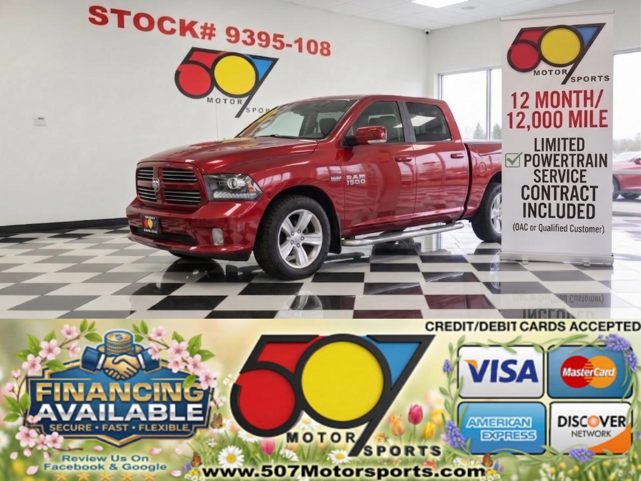 2015 RAM 1500 Sport Crew Cab SWB 4WD