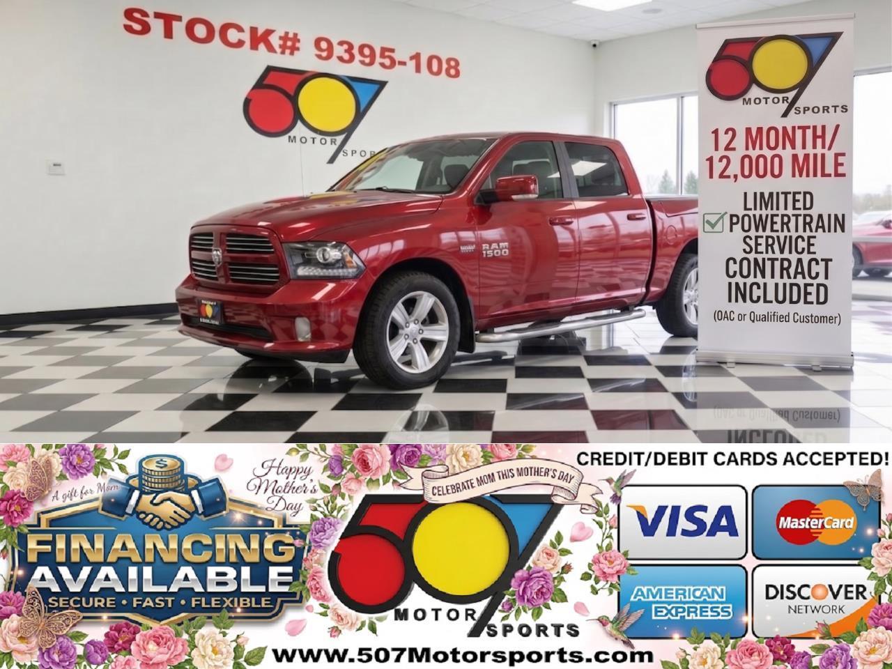 2015 RAM 1500 Sport Crew Cab SWB 4WD