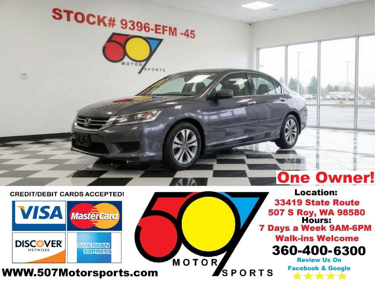 2014 Honda Accord LX Sedan CVT