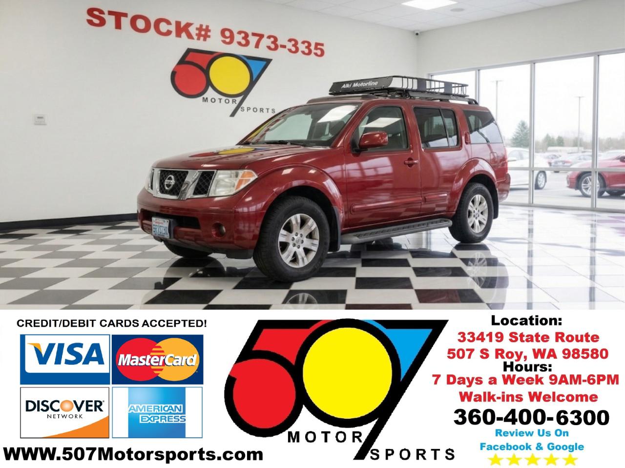 2005 Nissan Pathfinder XE 4WD