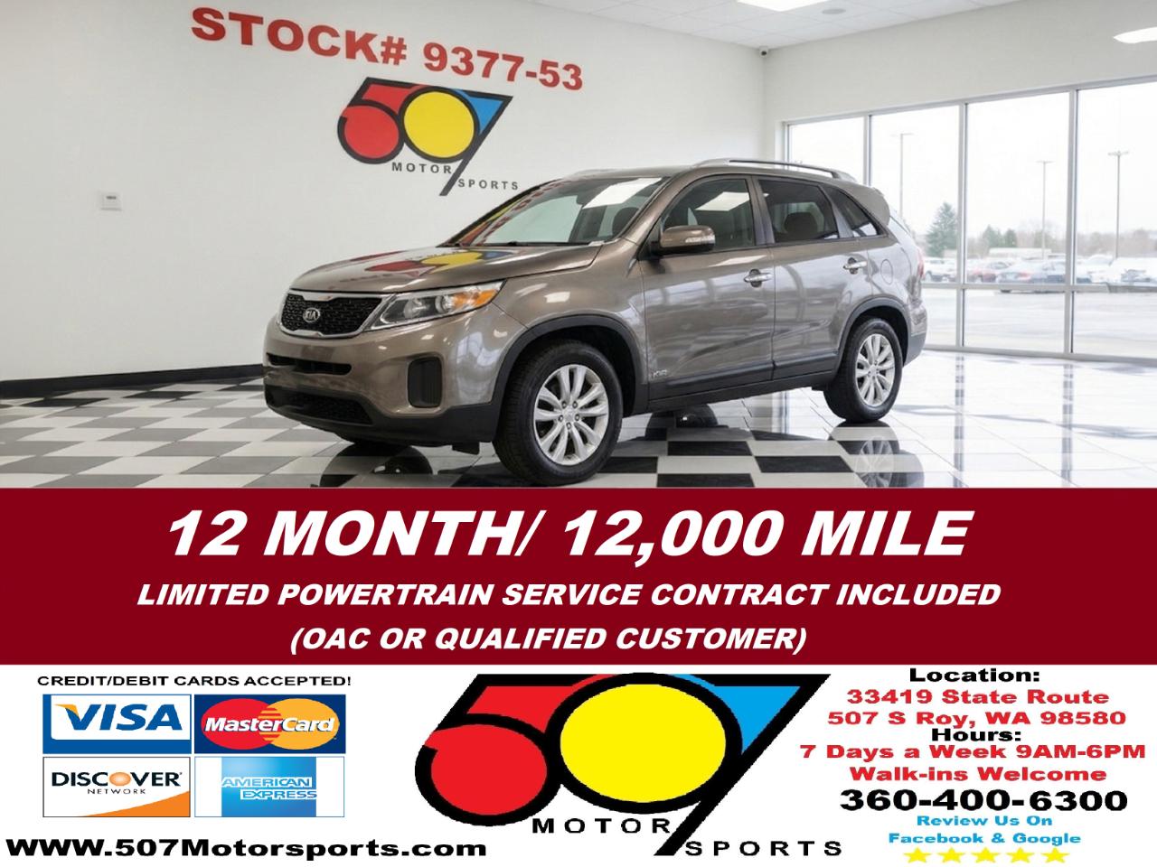 2011 Kia Sorento EX V6 4WD