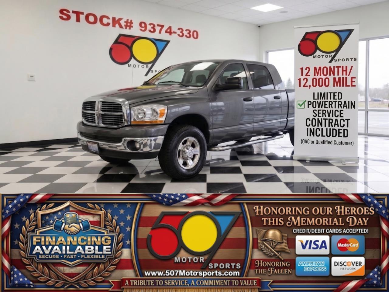 2006 Dodge Ram 1500 SLT Mega Cab 2WD
