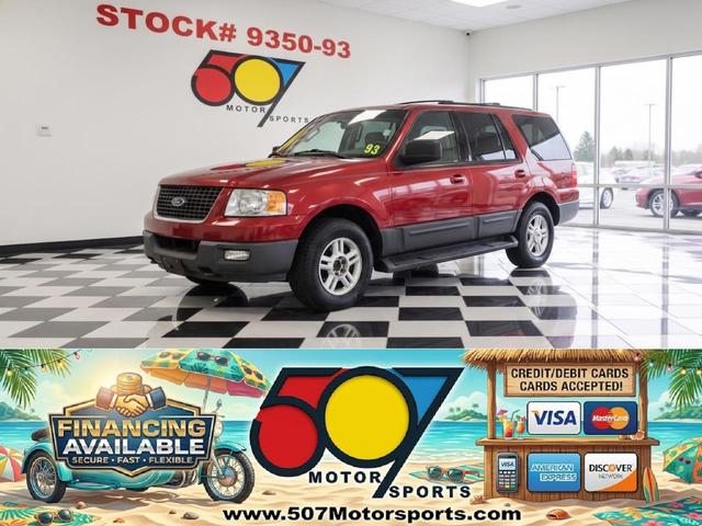Red 2003 Ford Expedition XLT 4WD SUV / Crossover Four-Wheel Drive Automatic