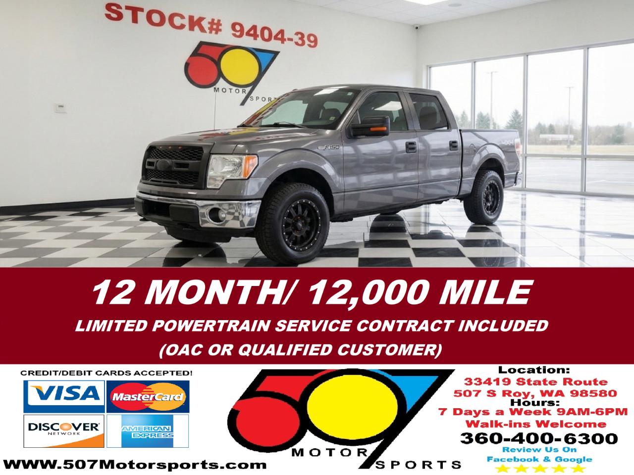 2013 Ford F-150 XLT SuperCrew 5.5-ft. Bed 4WD