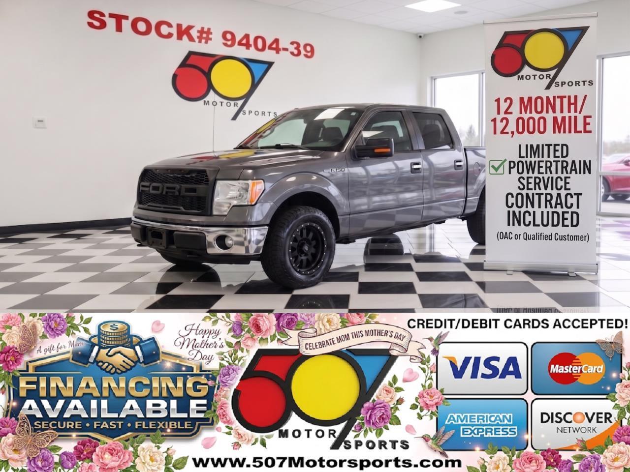 2013 Ford F-150 XLT SuperCrew 5.5-ft. Bed 4WD