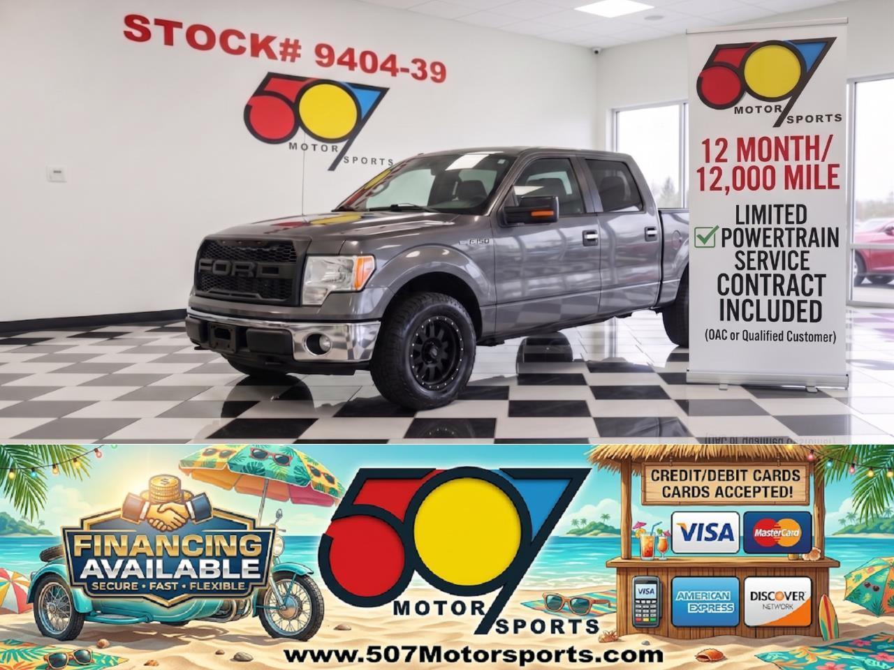 2013 Ford F-150 XLT SuperCrew 5.5-ft. Bed 4WD