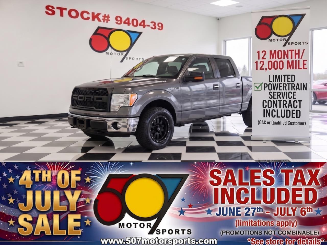 2013 Ford F-150 XLT SuperCrew 5.5-ft. Bed 4WD