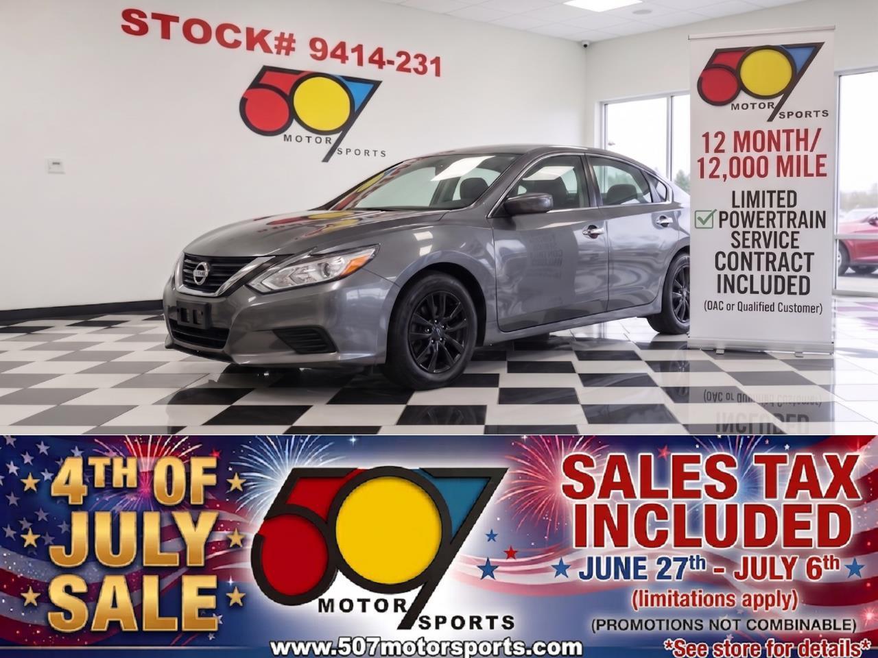2018 Nissan Altima 2.5 SV