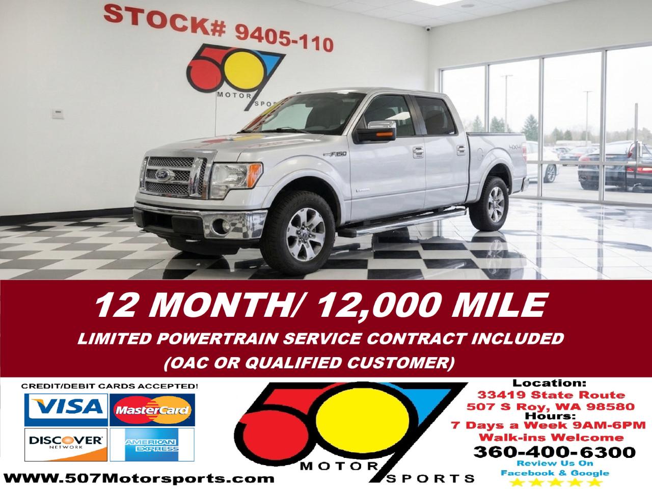 2011 Ford F-150 Lariat SuperCrew 6.5-ft. Bed 4WD