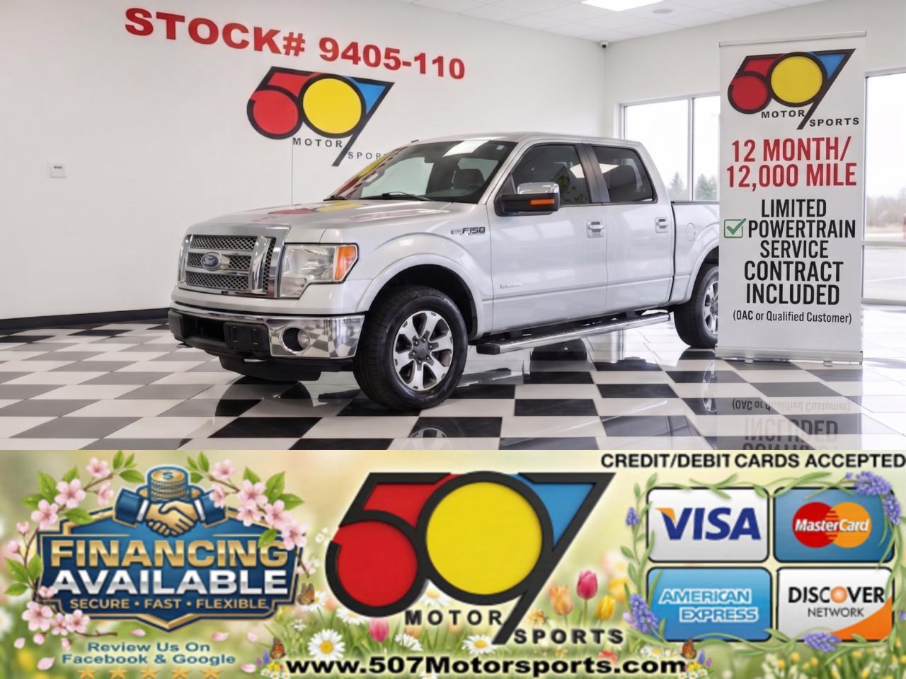 2011 Ford F-150 Lariat SuperCrew 6.5-ft. Bed 4WD