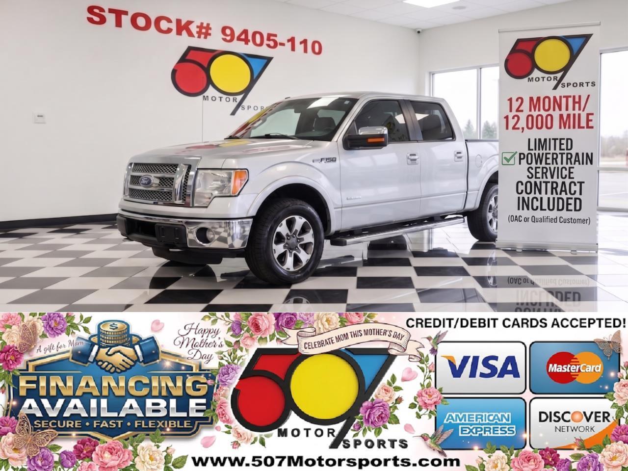 2011 Ford F-150 Lariat SuperCrew 6.5-ft. Bed 4WD