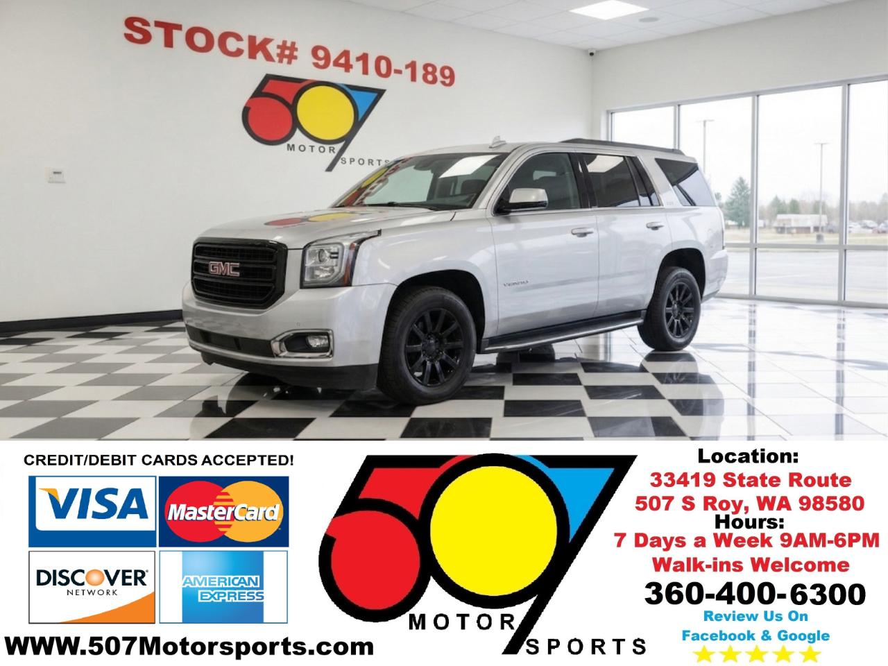 2016 GMC Yukon SLT 4WD